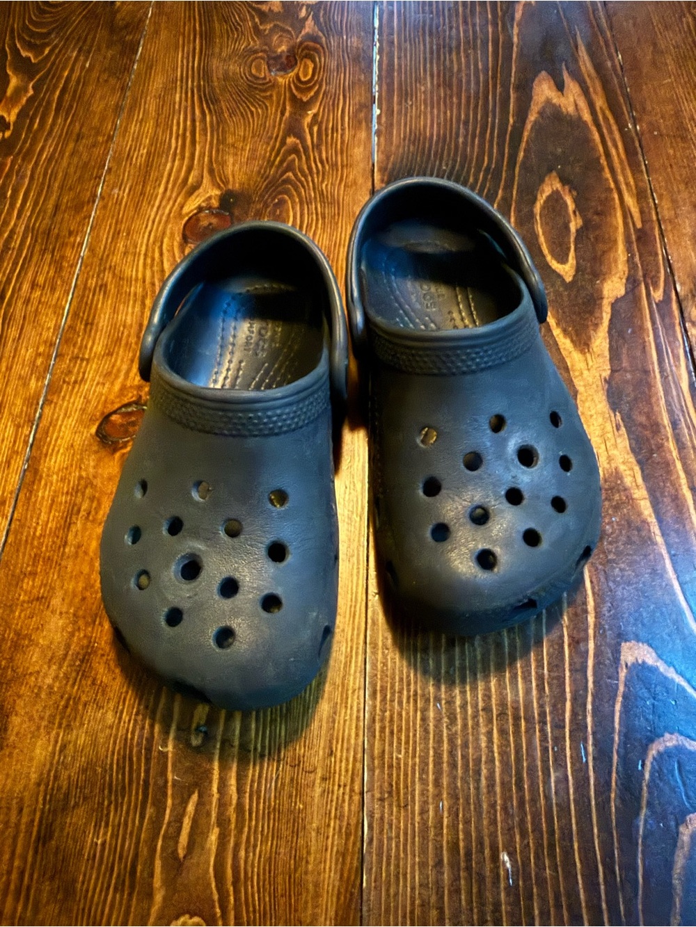 CROCS Kids Black Classic Clog Sandals